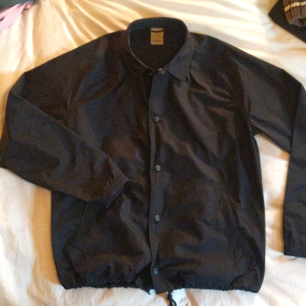 Baldwin button up light jacket, large